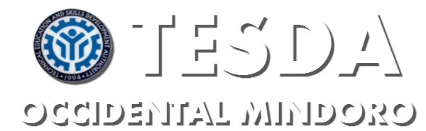 TESDA Occidental Mindoro Logo